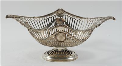 Prager Silber Schale, - Antiques