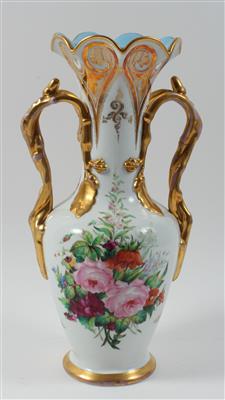 Henkelvase, - Antiques