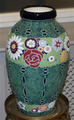 Jugendstil-Vase, - Antiquitäten