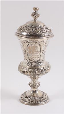 Wiener Deckelbecher, - Antiques