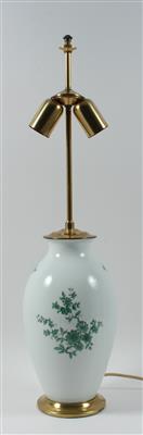 Tischlampe für 2 Glühbirnen, - Antiquitäten
