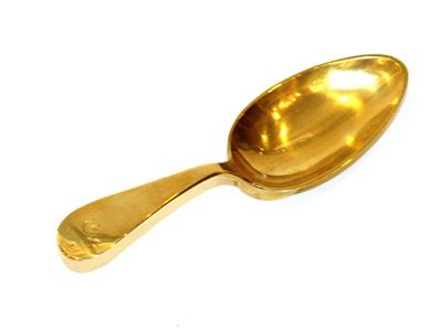 Wiener Silber vergoldeter Medizinlöffel von 1850, - Antiquariato