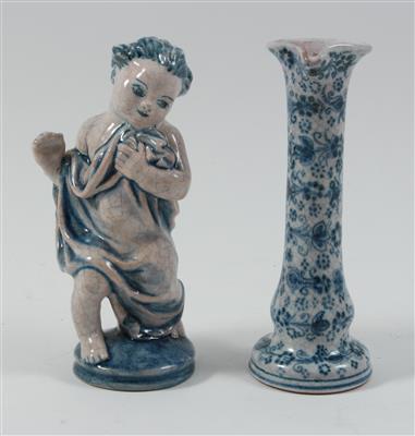 Putto, 1 kleine Kanne, - Antiques