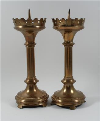 1 Paar Kerzenständer - Letní aukce