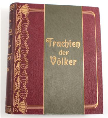 Buch: 'Die Trachten der Völker vom Beginn der Geschichte bis zum 19. Jahrhundert in 104 Tafeln, - Summer-auction