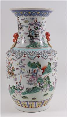 Famille rose Vase - Summer-auction