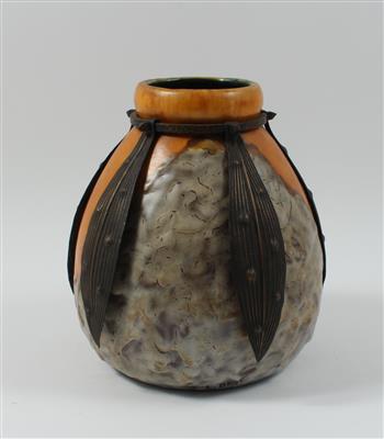 Louis Dage, Art Deco-Vase, - Summer-auction