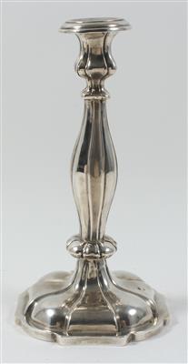 Wiener Silber Kerzenleuchter von 1860, - Letní aukce