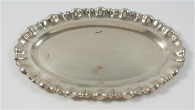 Budapester Silber Tablett, - Summer-auction