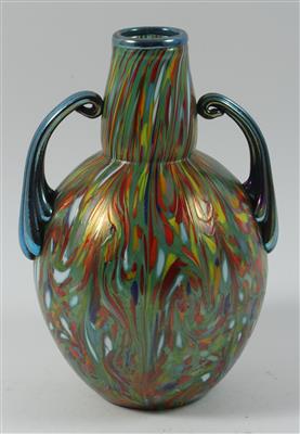 Doppelhenkelvase, - Summer-auction