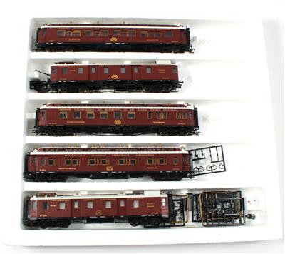 Roco H0 Wagen-Set 860 Orient Express CIWL, - Sommerauktion - Antiquitäten