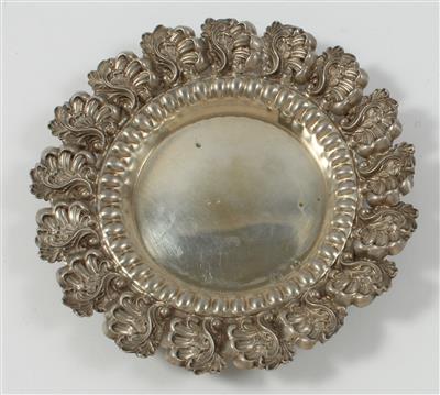 Wiener Silber Untertellervon 1855, - Summer-auction