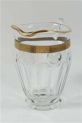 Glas Krug der Fa. Moser, - Summer-auction