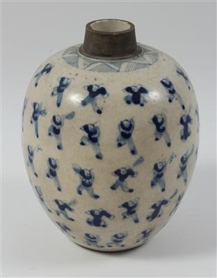 "Hundred Boys" Vase, - Sommerauktion - Antiquitäten