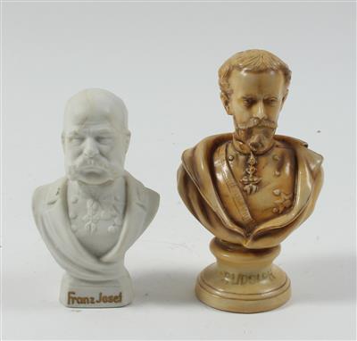 Franz Joseph und Rudolf, - Sommerauktion - Antiquitäten