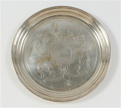 Wiener Silber Tablett, - Sommerauktion - Antiquitäten