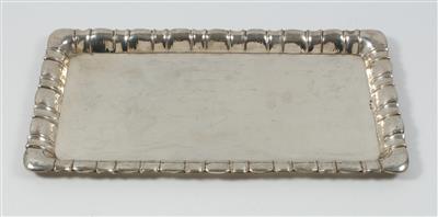 Wiener Silber Tablett, - Summer-auction