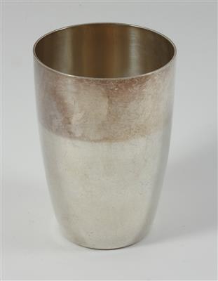 Deutscher Silber Becher, - Antiques