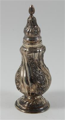 Silber Gewürzstreuer, - Antiquitäten