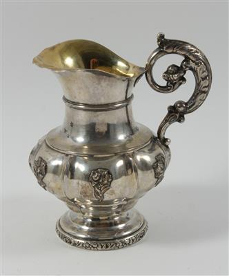 Silber Gießer mit Innenvergoldung, - Antiques