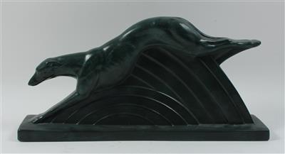 Art Deco Windhund, - Antiquariato