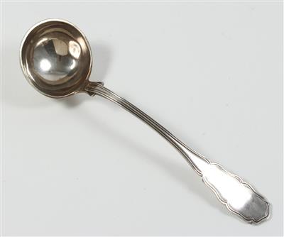 Wiener Silber Schöpfer von 1850, - Ausgewählte Silberobjekte