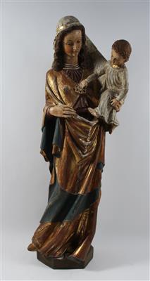 Madonna mit Kind, 20. Jh., - Antiquariato