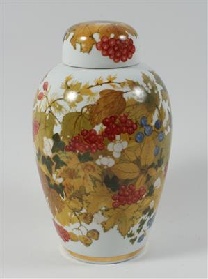 Rudolf Sieck, Deckelvase, - Antiquariato