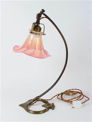 Jugendstil-Tischlampe, - Antiquariato