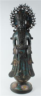 Champlevé Guanyin, - Umění a starožitnosti