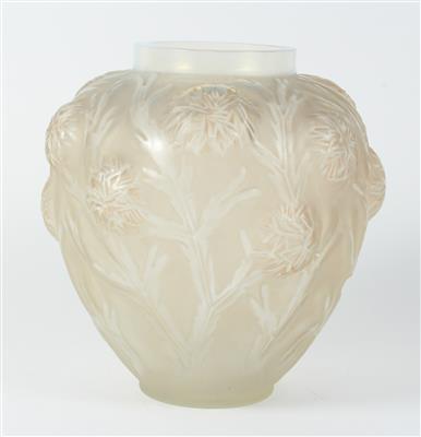 Marius Ernest Sabino, Art Deco-Vase, - Saisoneröffnung - Antiquitäten