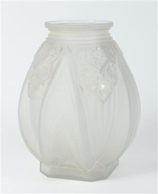 Muller Frères, Art Deco-Vase, - Saisoneröffnung - Antiquitäten