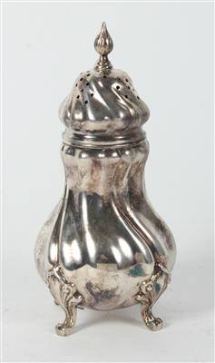 Silber Streuer, - Antiques and art