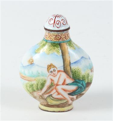 Email-Snuff Bottle, - Antiquariato