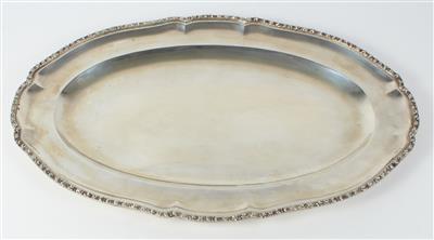 Pester Silber Fischplatte, - Antiquitäten