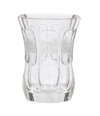 Bäder-Glas "Souvenir 1849", - Starožitnosti