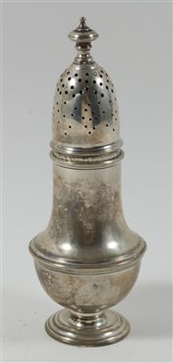 Italienischer Silber Streuer, - Antiquariato