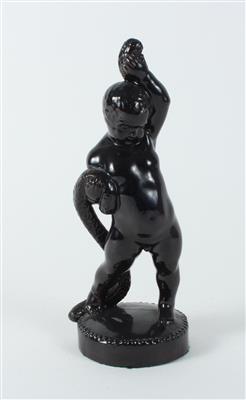 Putto mit Girlande, - Antiques