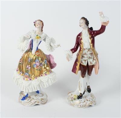 Tanzende Dame und Herr - Antiques