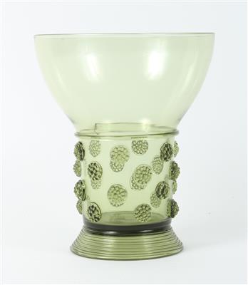 Vase mit Noppendekoren, - Antiquitäten