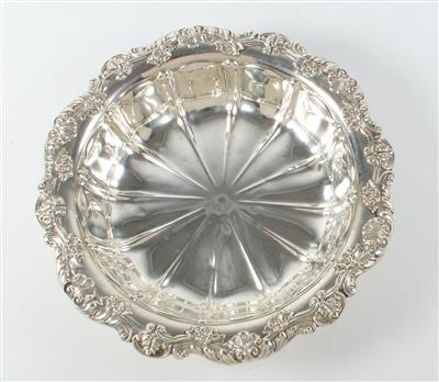 Birminghamer Silber Schale, - Ausgewählte Silberobjekte