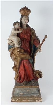 Madonna mit Kind, - Antiquariato