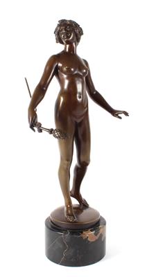 Mythologische Frauenfigur, - Antiquariato