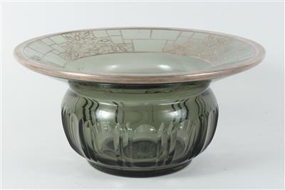 Böhmische Art Deco-Schale, - Antiques