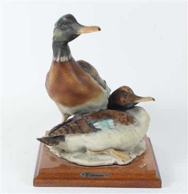 2 Enten, - Antiquariato