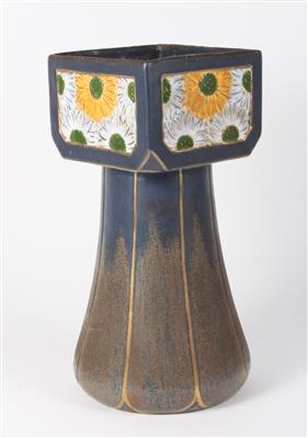 Jugendstil-Vase, - Antiquariato