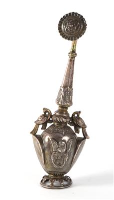 Indischer Silber Rosenwassersprenger, - Antiques