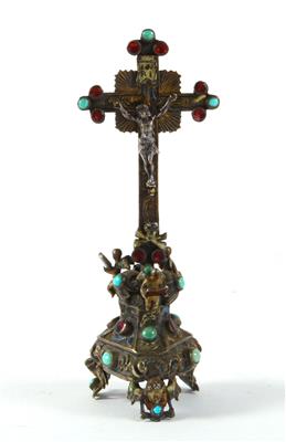Kruzifix mit Corpus Christi, - Antiquitäten