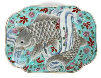 Fisch-Schale, - Asiatica e arte islamico