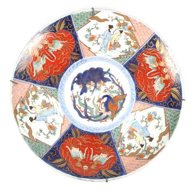 Imari Teller, - Asiatica and Islamic Art
